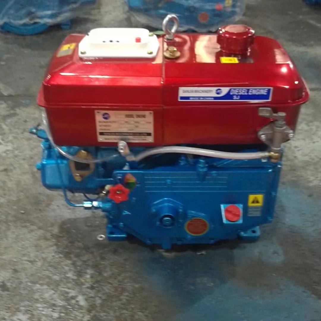 SHARPOWER Water Cooled Liquid Cooled One Cylinder 4 Stroke Horizontal R165 5hp diesel Engine